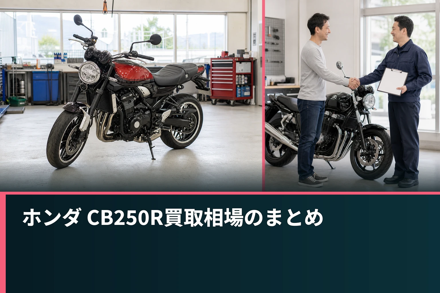ホンダ CB250R買取相場のまとめ