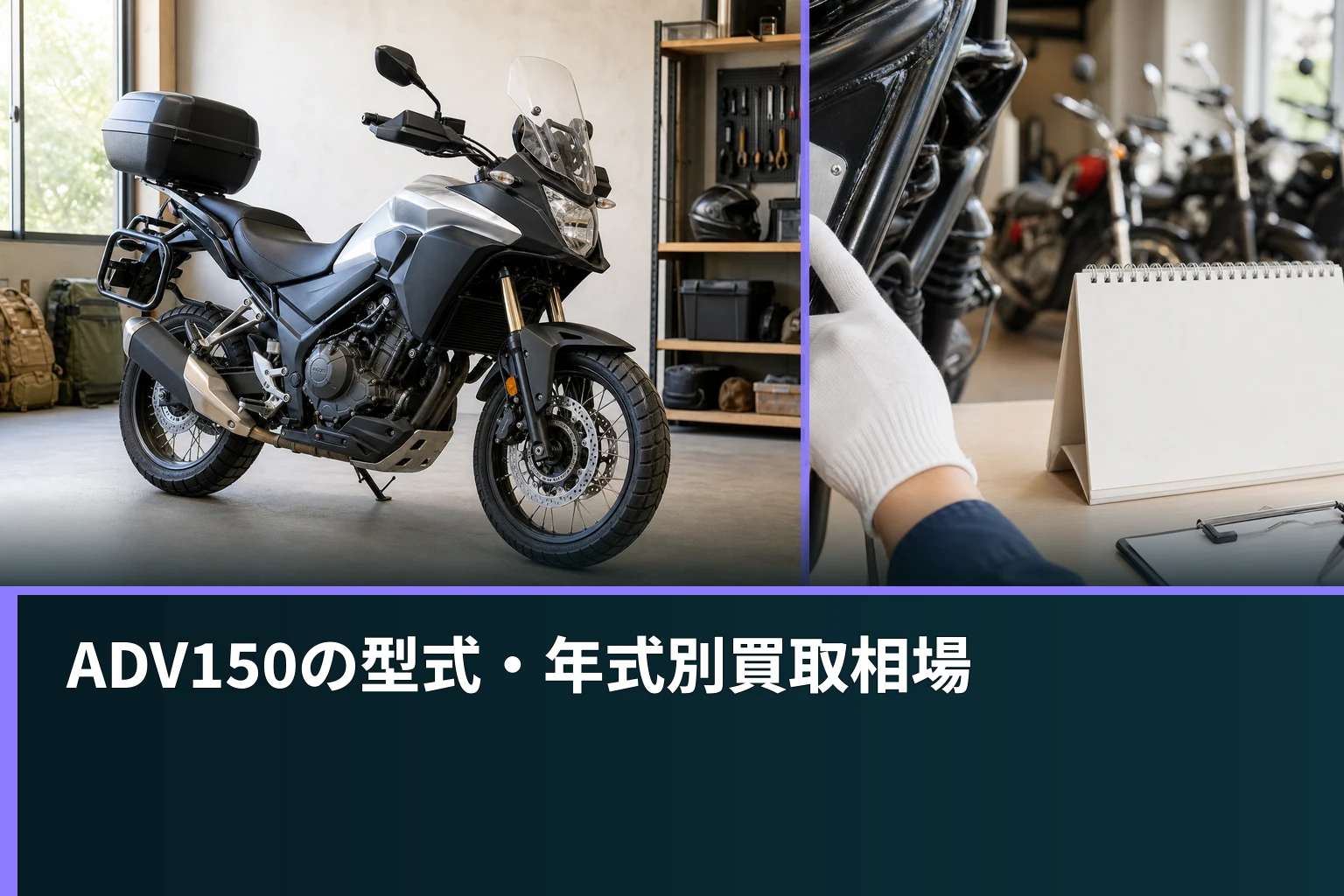 ADV150の型式・年式別買取相場