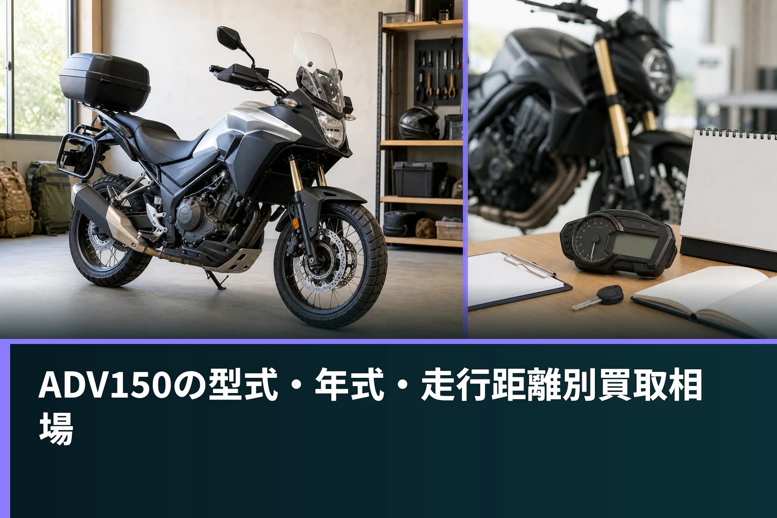 ADV150の型式・年式・走行距離別買取相場