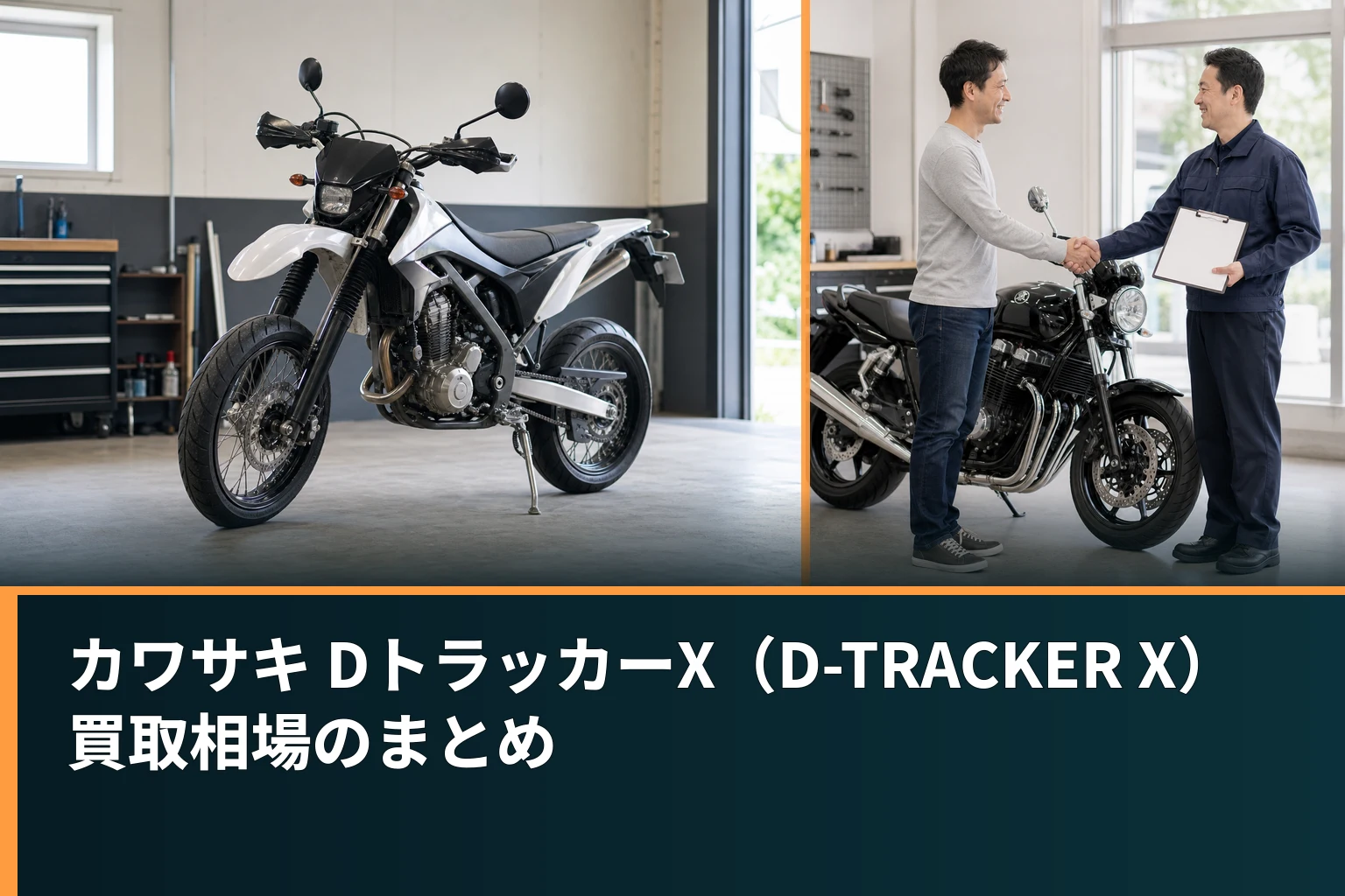 カワサキ DトラッカーX（D-TRACKER X）買取相場のまとめ
