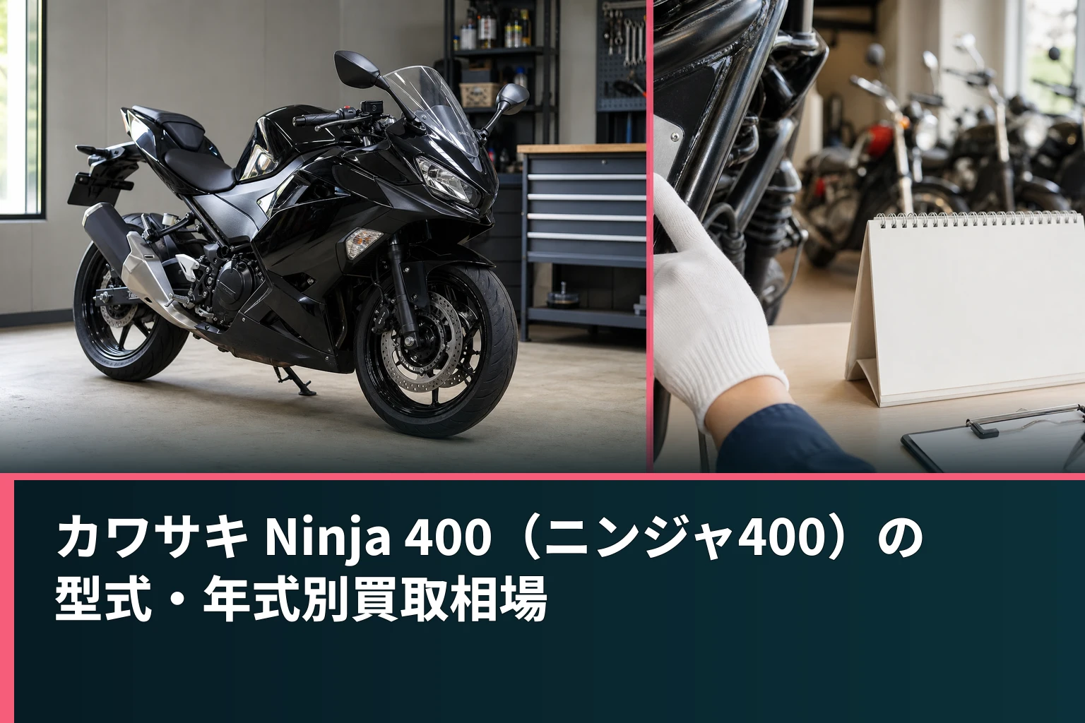カワサキ Ninja 400（ニンジャ400）の型式・年式別買取相場