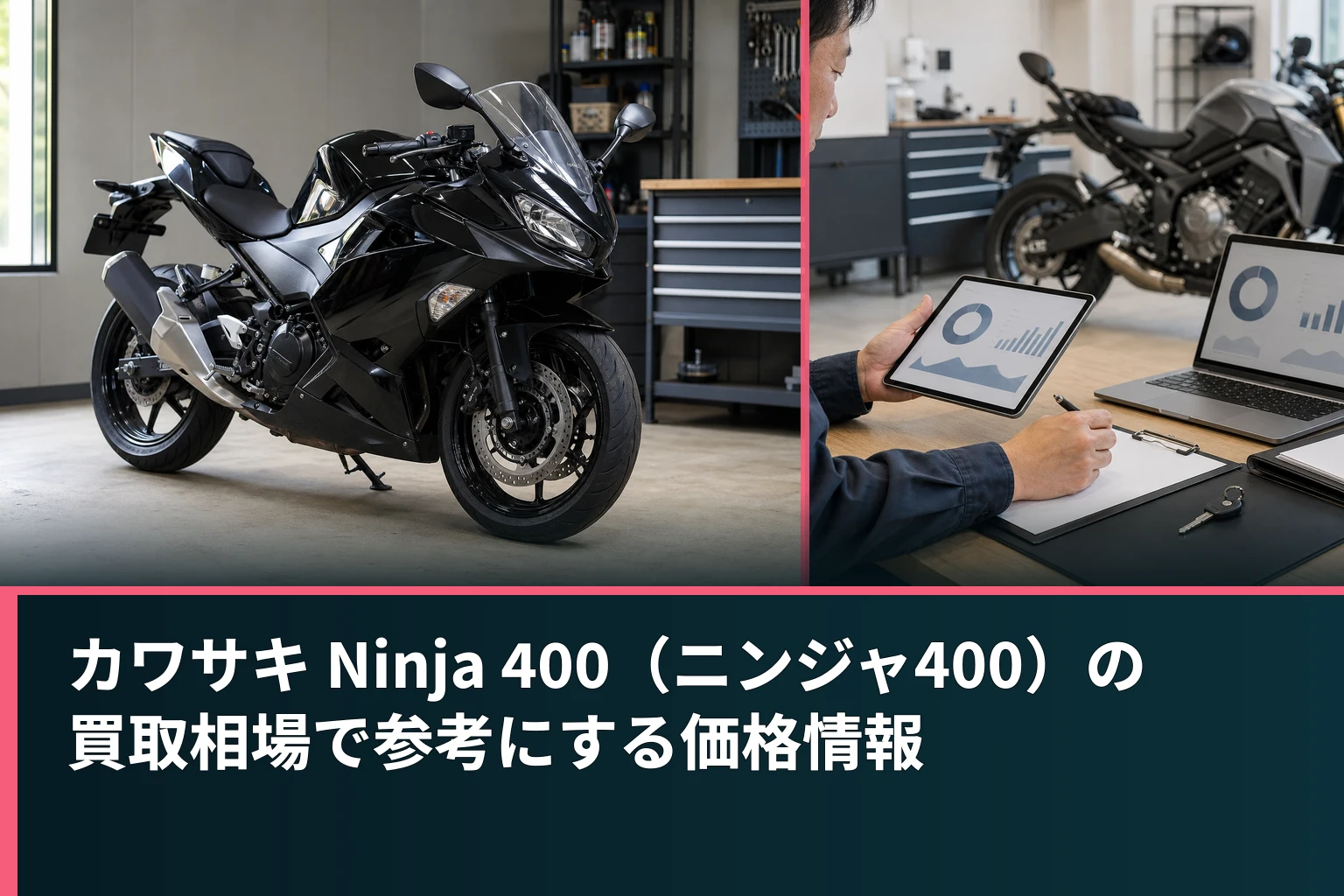 カワサキ Ninja 400（ニンジャ400）の買取相場で参考にする価格情報