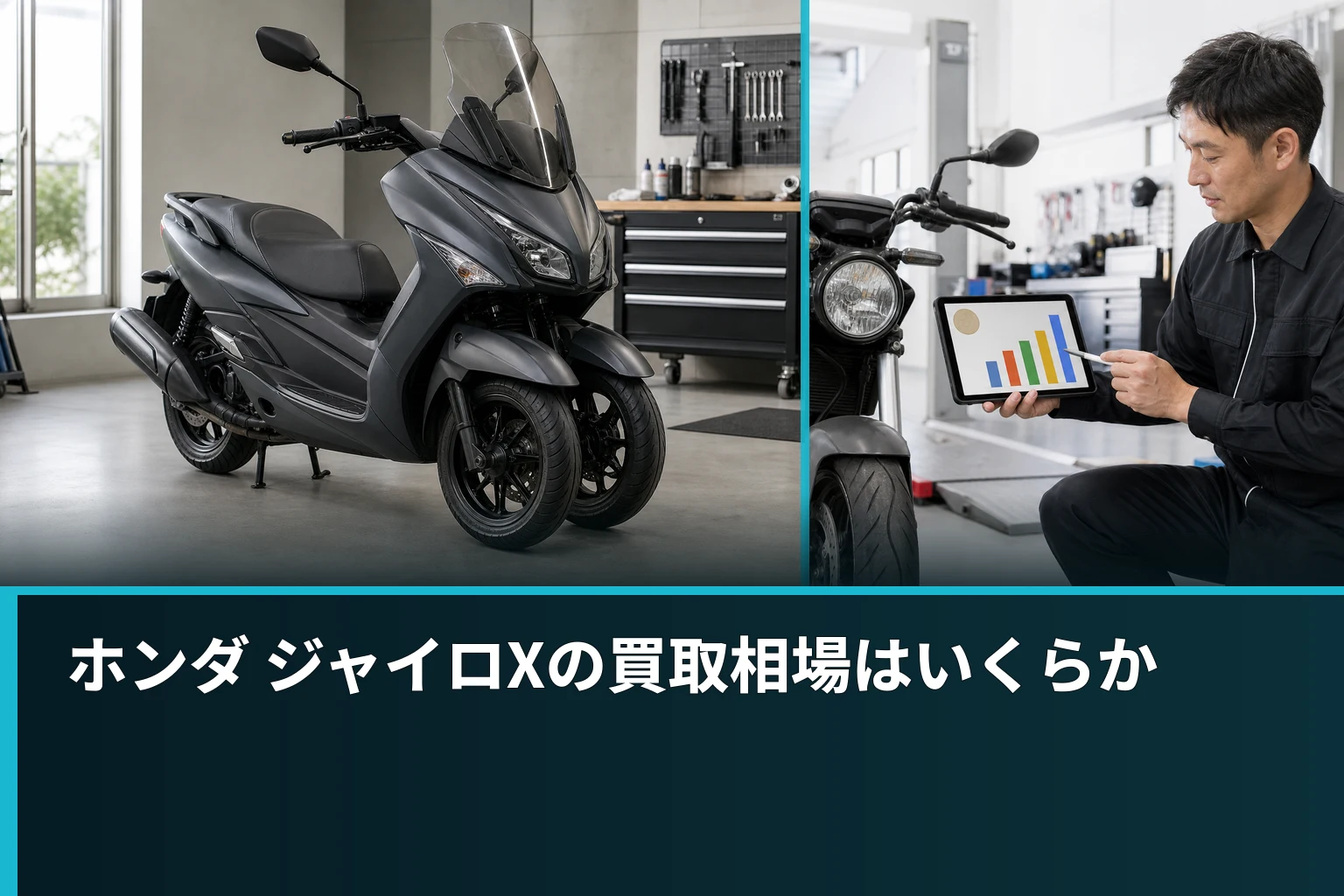 ホンダ ジャイロXの買取相場はいくらか