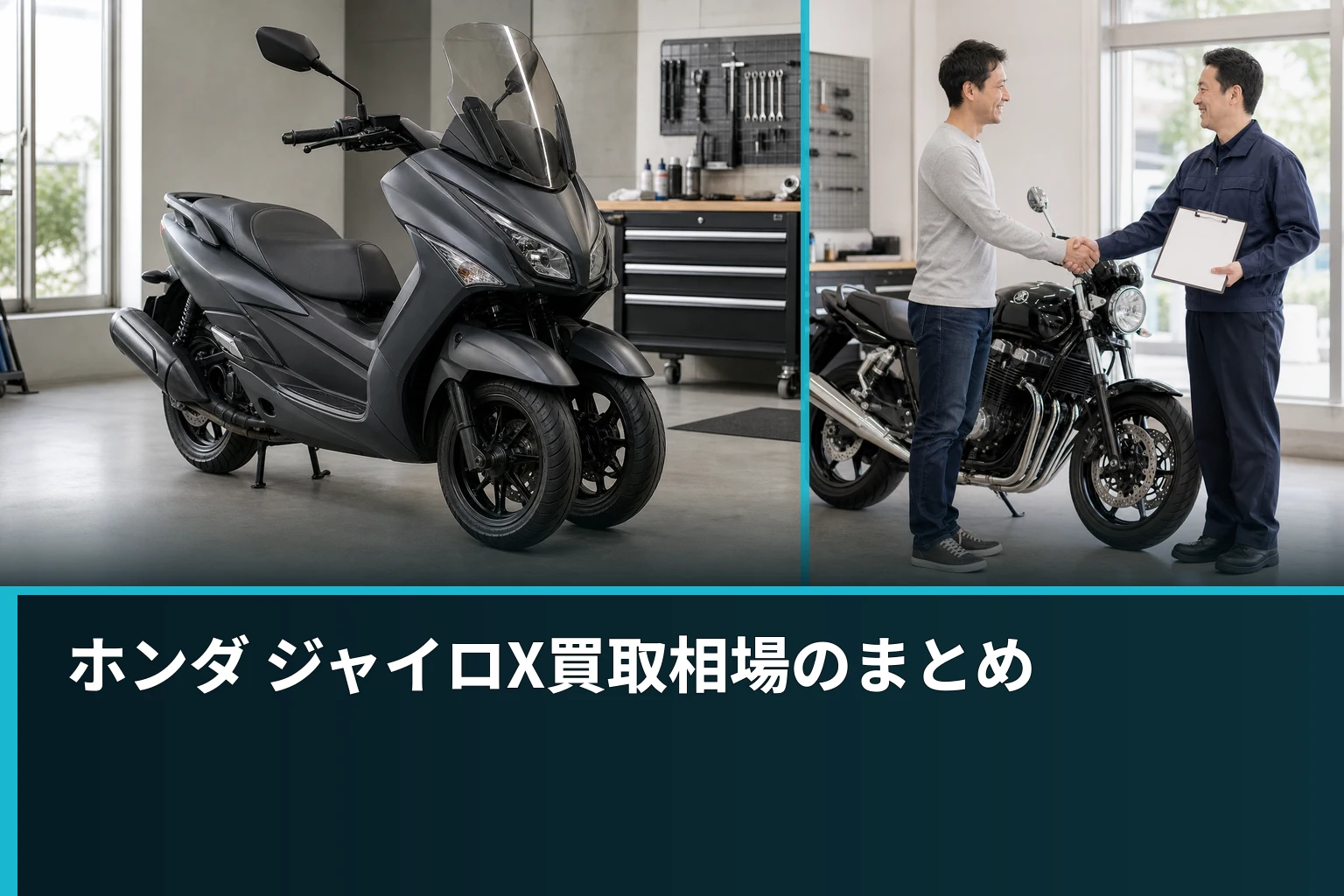 ホンダ ジャイロX買取相場のまとめ