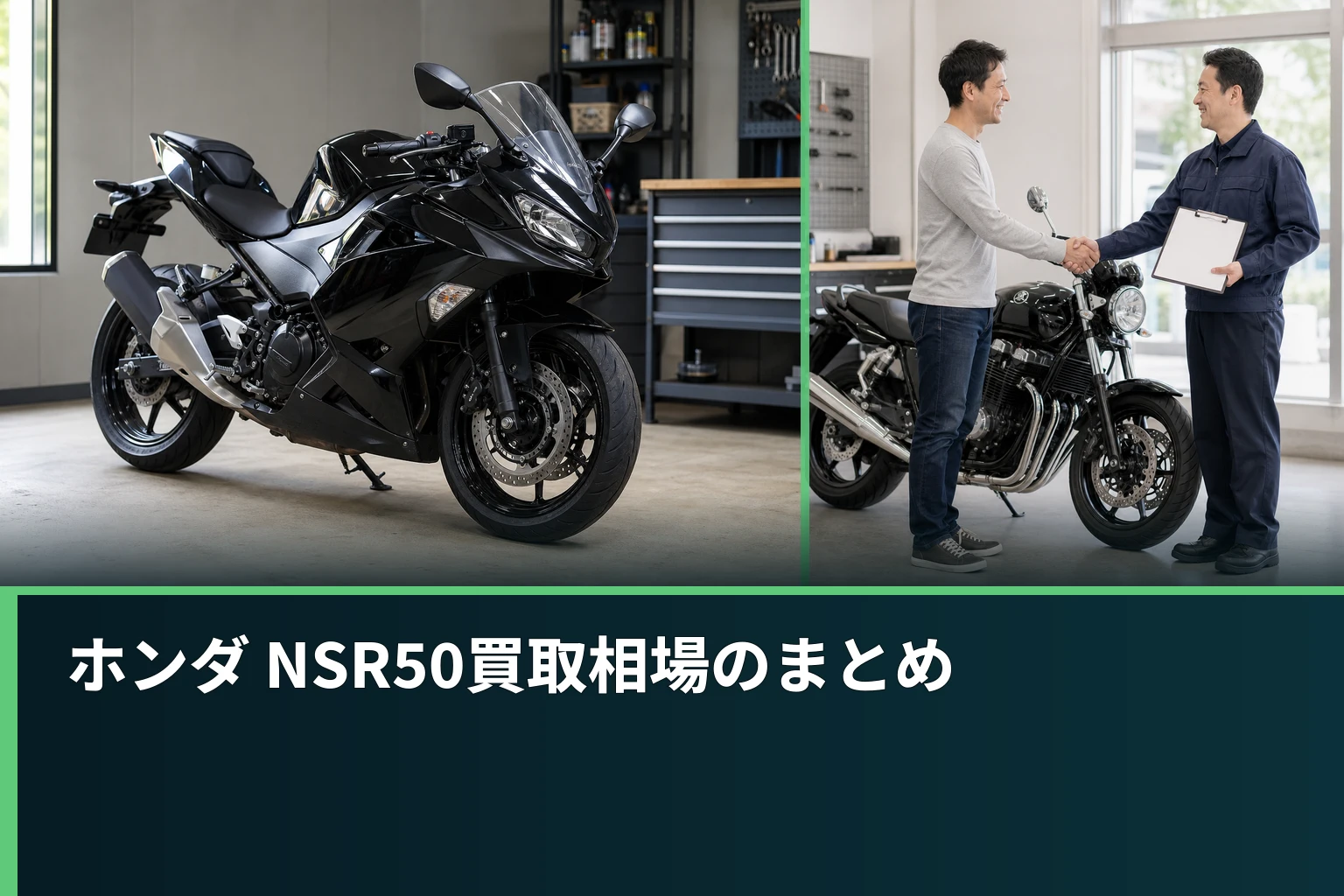 ホンダ NSR50買取相場のまとめ