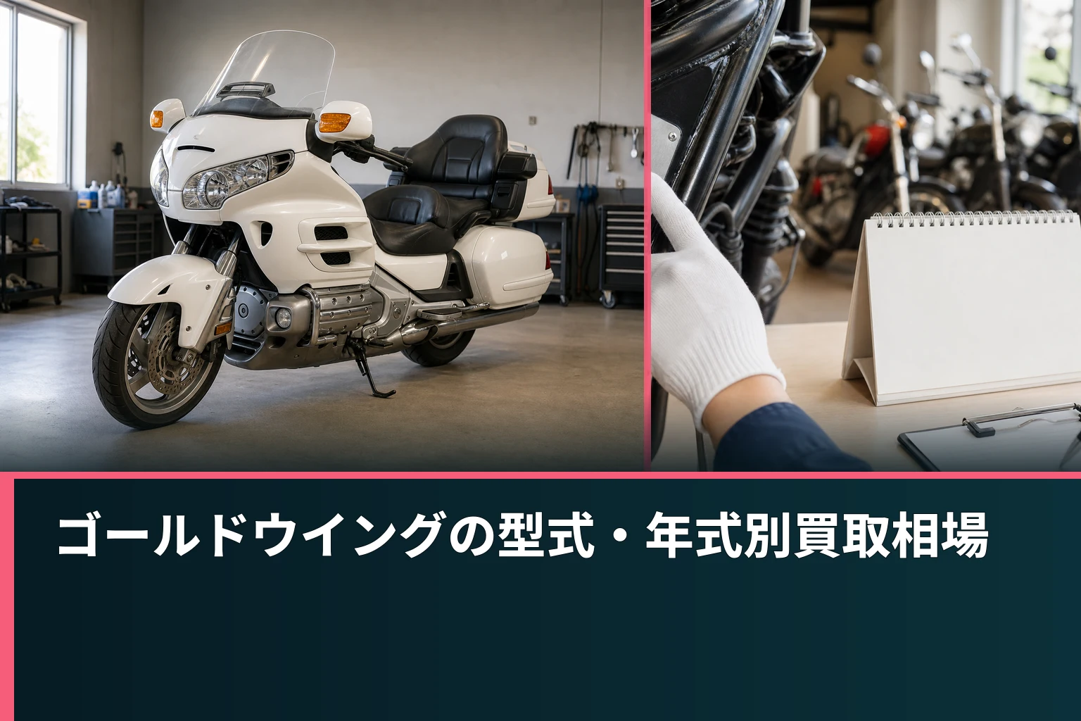 ゴールドウイングの型式・年式別買取相場
