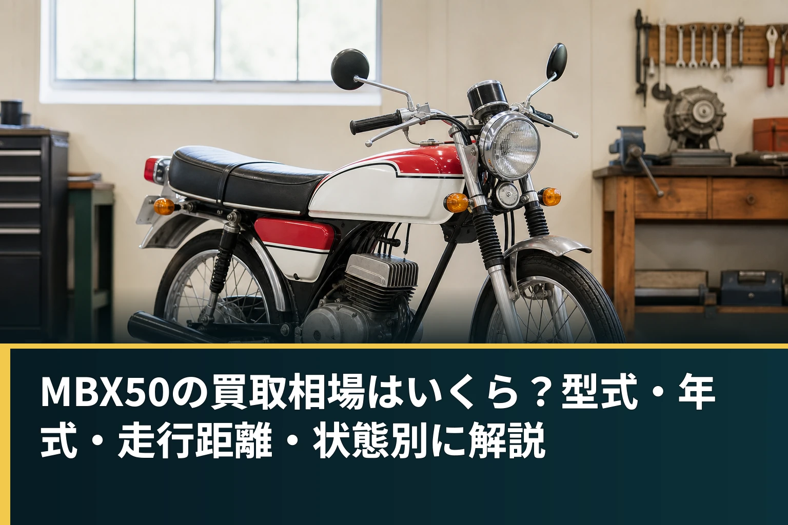 MBX50の買取相場はいくら?型式・年式・走行距離・状態別に解説