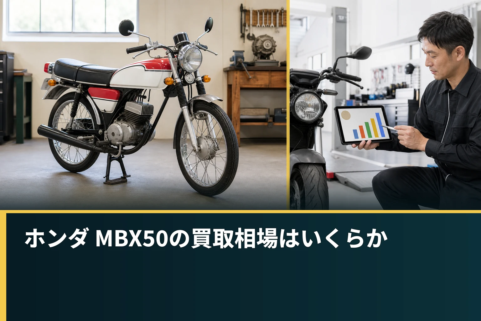 ホンダ MBX50の買取相場はいくらか