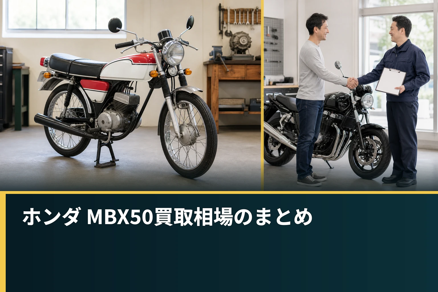 ホンダ MBX50買取相場のまとめ
