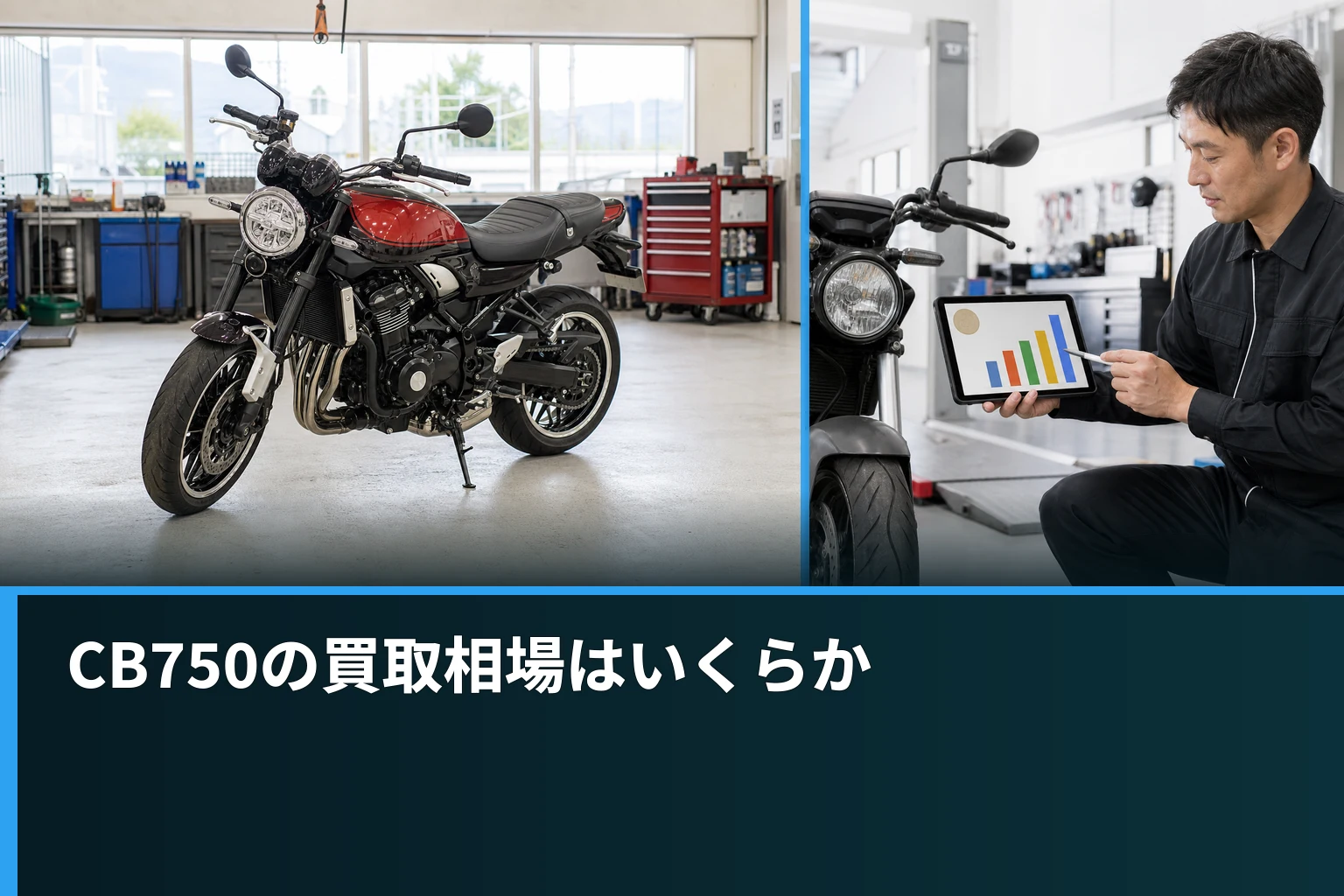 CB750の買取相場はいくらか