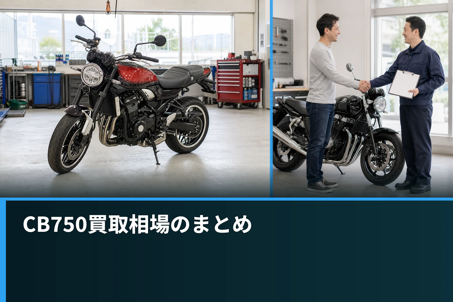 CB750買取相場のまとめ