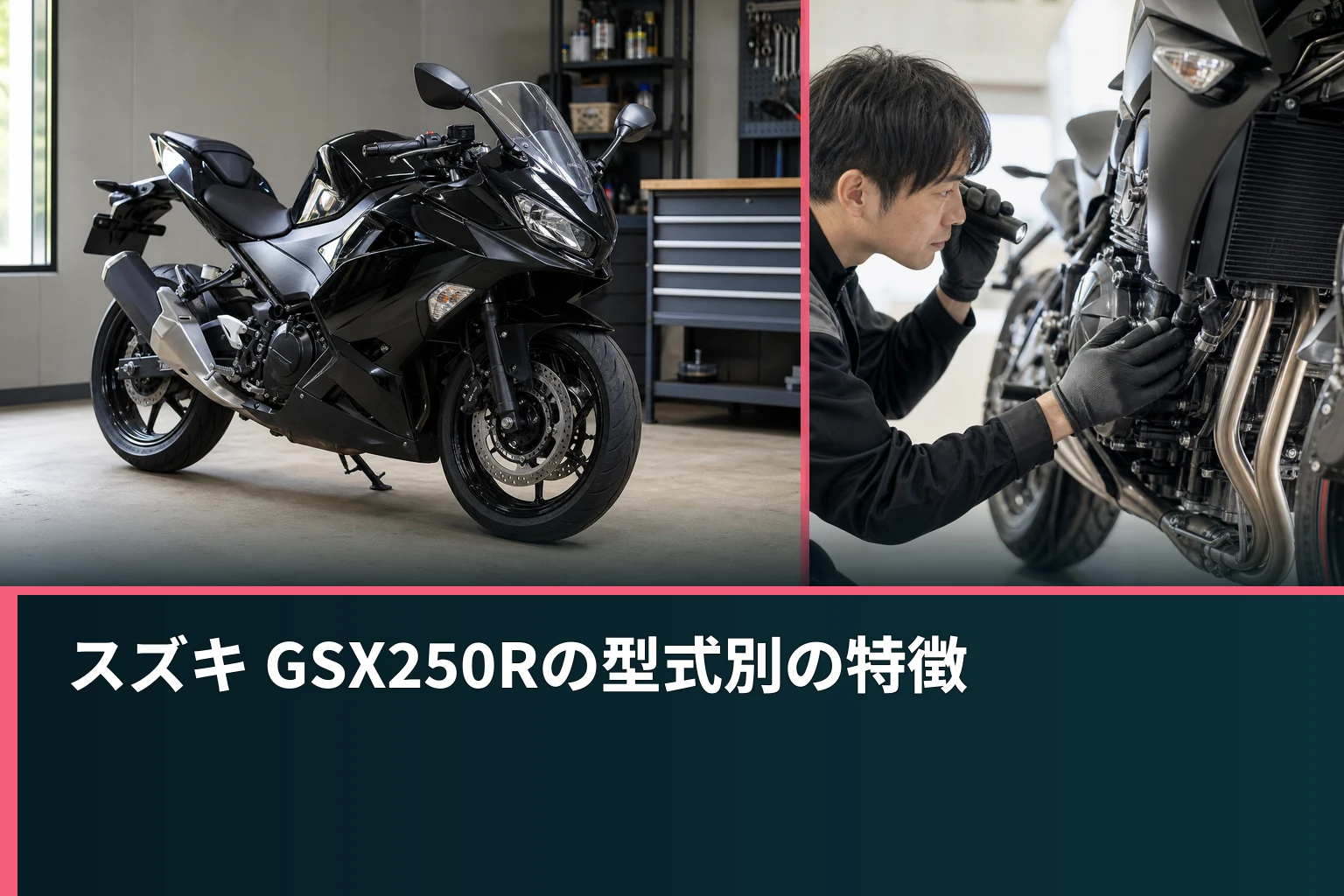 スズキ GSX250Rの型式別の特徴