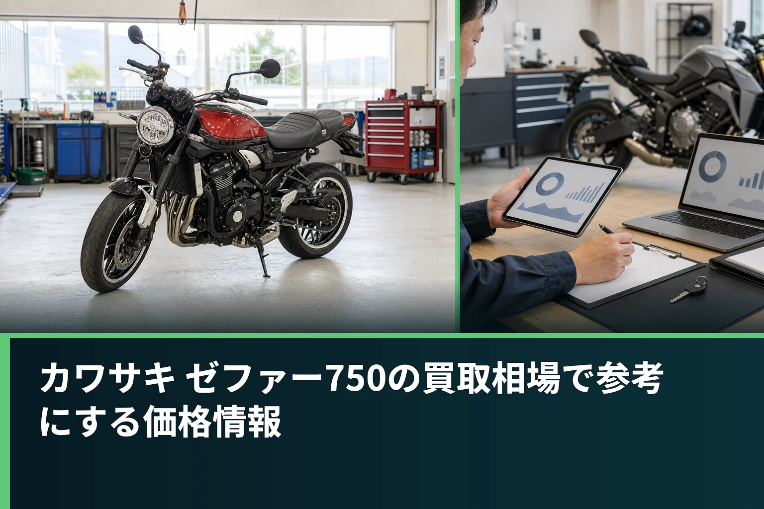 カワサキ ゼファー750の買取相場で参考にする価格情報
