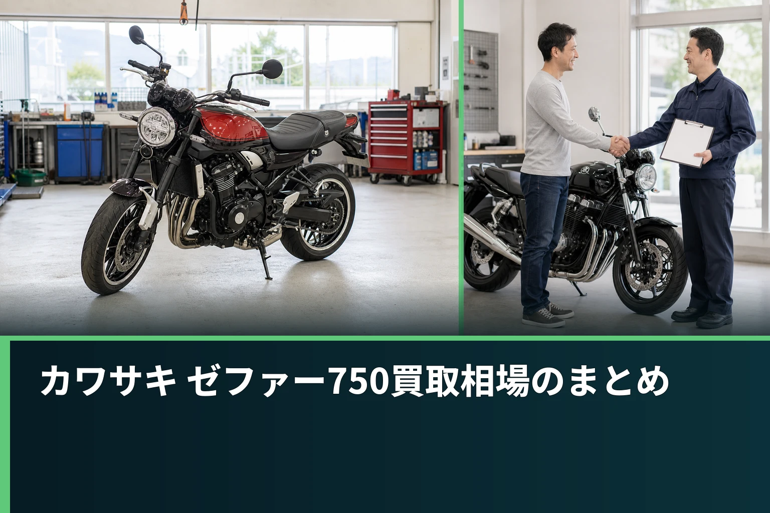 カワサキ ゼファー750買取相場のまとめ