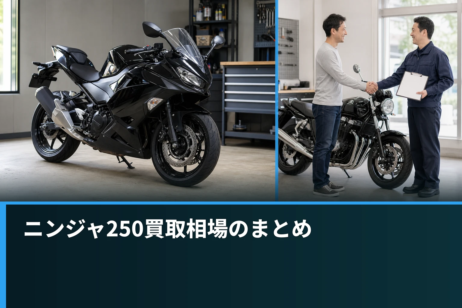 ニンジャ250買取相場のまとめ