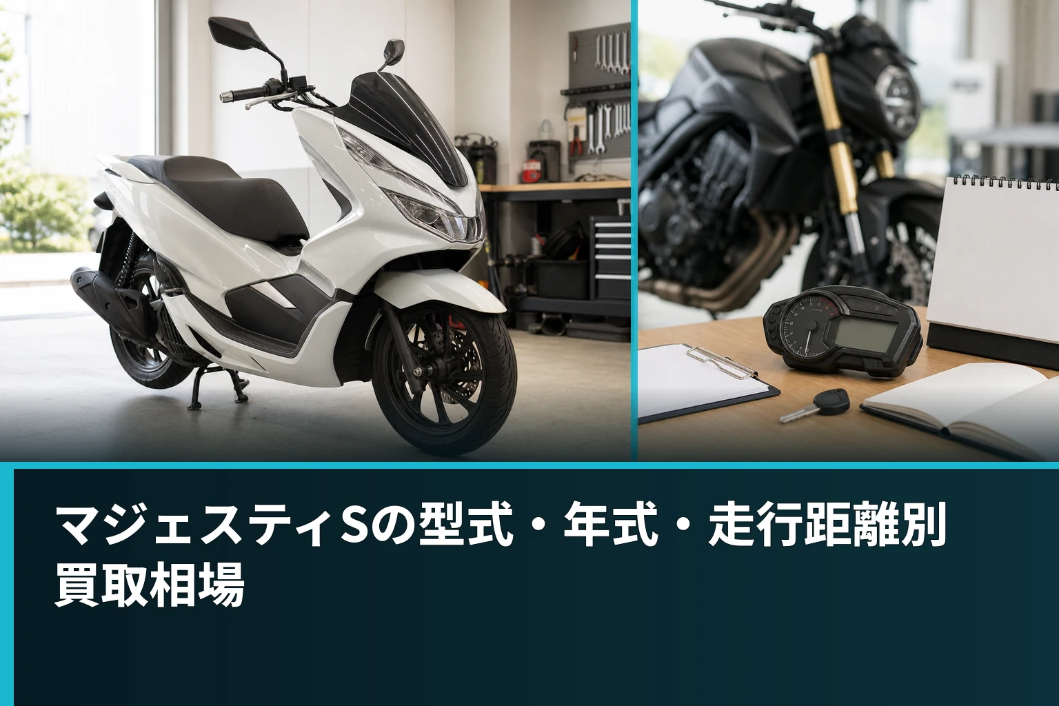 マジェスティSの型式・年式・走行距離別買取相場