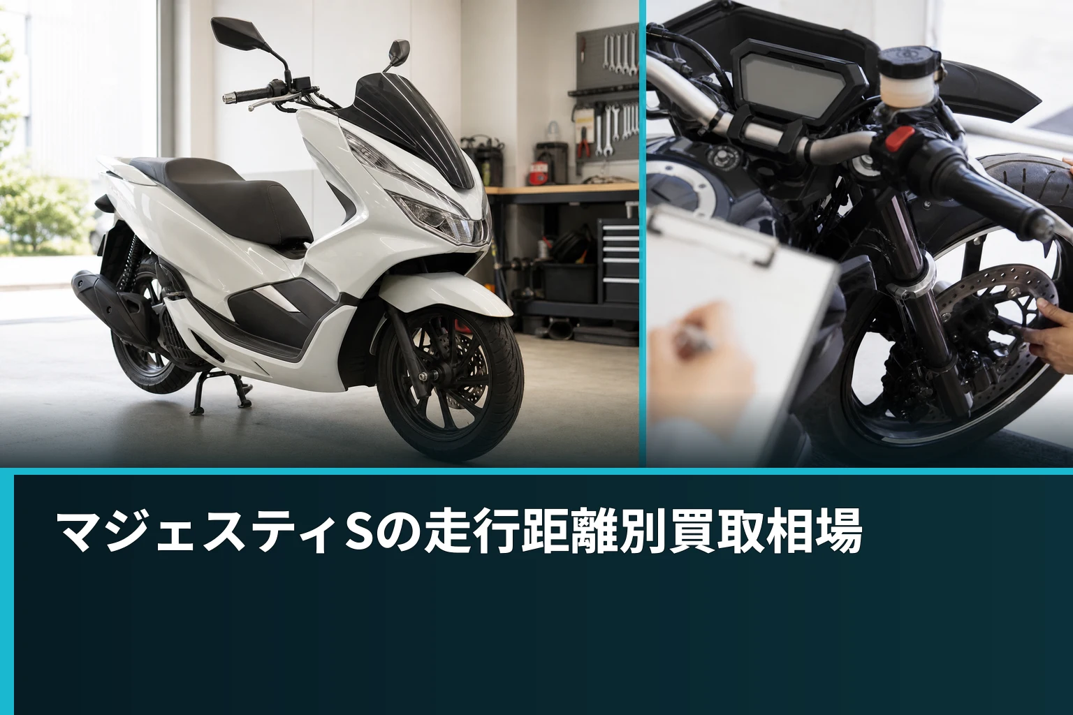 マジェスティSの走行距離別買取相場