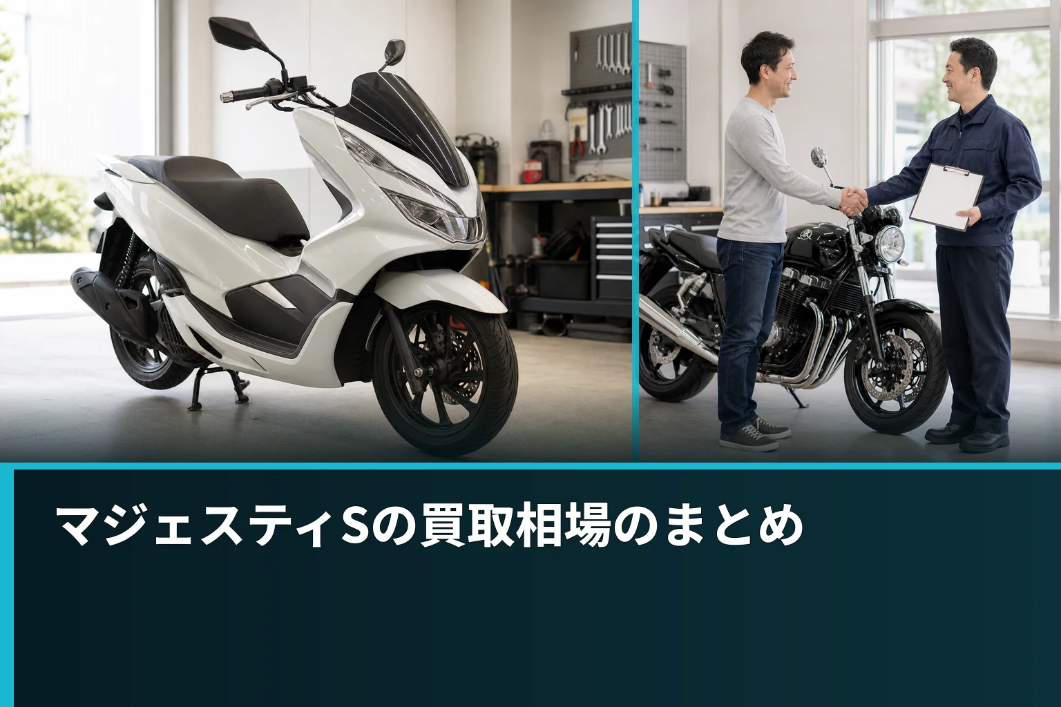 マジェスティSの買取相場のまとめ
