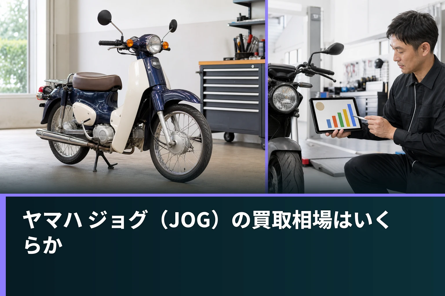 ヤマハ ジョグ(JOG)の買取相場はいくらか
