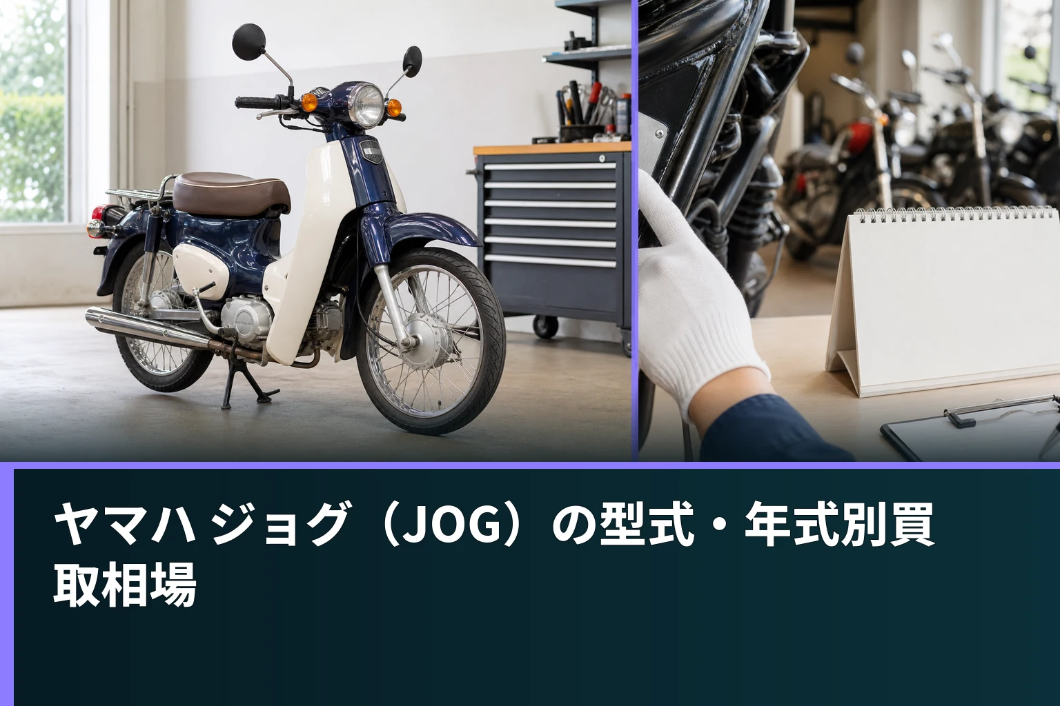 ヤマハ ジョグ(JOG)の型式・年式別買取相場