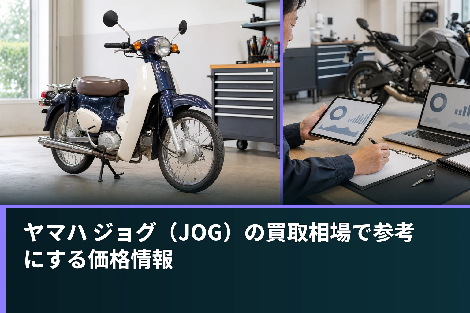 ヤマハ ジョグ(JOG)の買取相場で参考にする価格情報