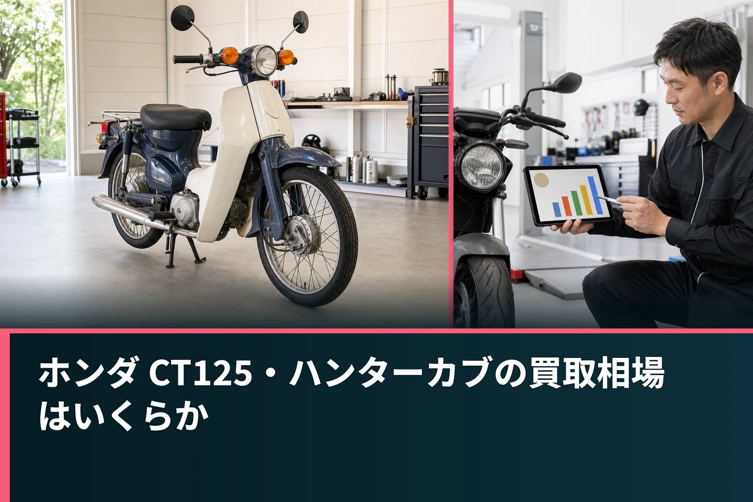 ホンダ CT125・ハンターカブの買取相場はいくらか