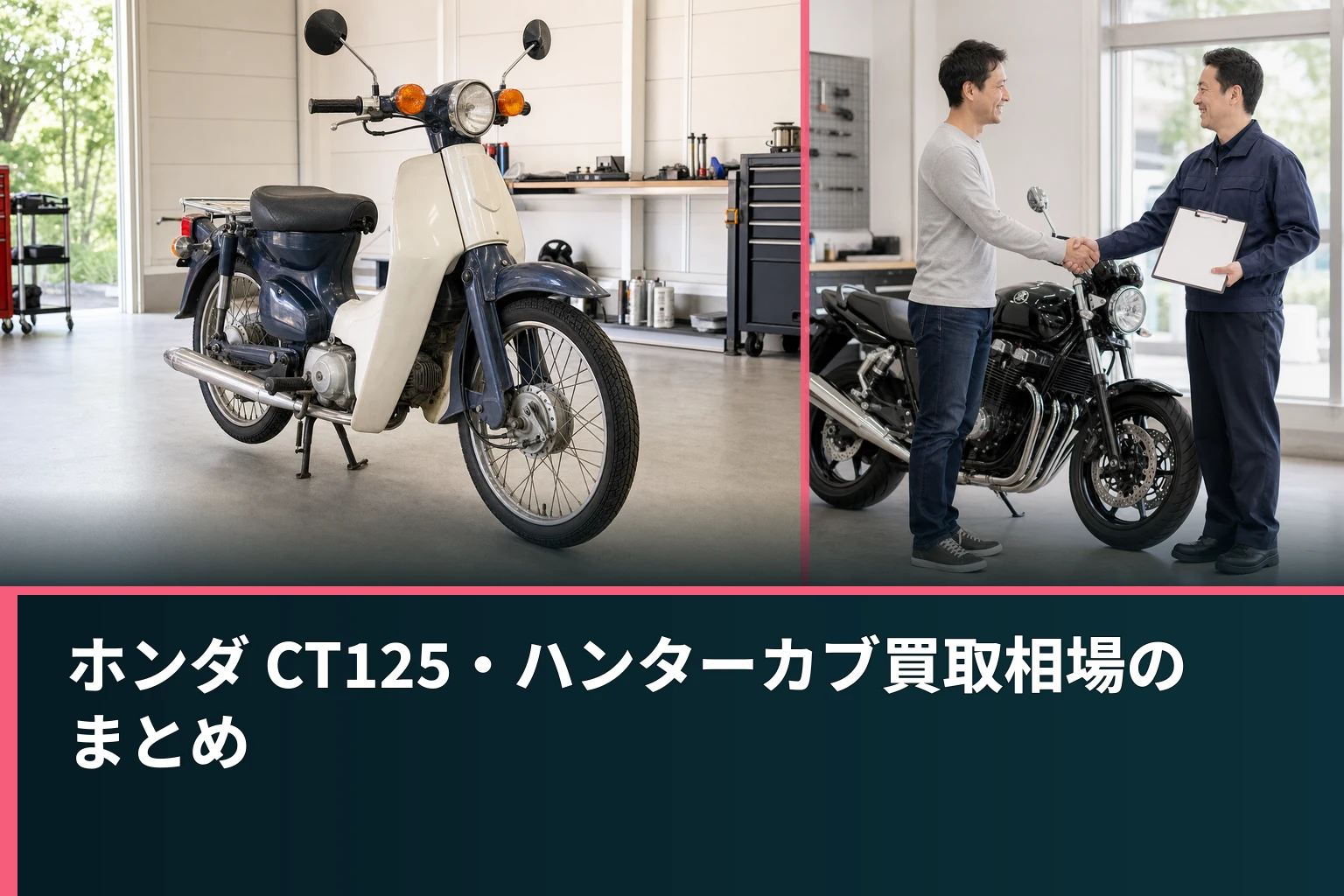 ホンダ CT125・ハンターカブ買取相場のまとめ