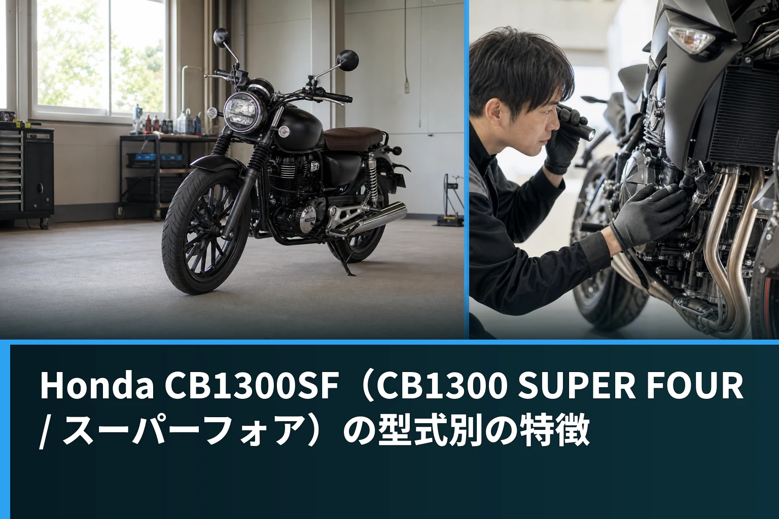 Honda CB1300SF(CB1300 SUPER FOUR / スーパーフォア)の型式別の特徴