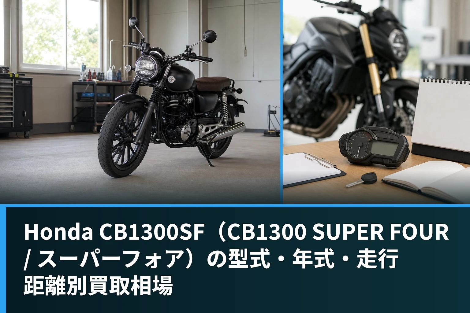 Honda CB1300SF(CB1300 SUPER FOUR / スーパーフォア)の型式・年式・走行距離別買取相場