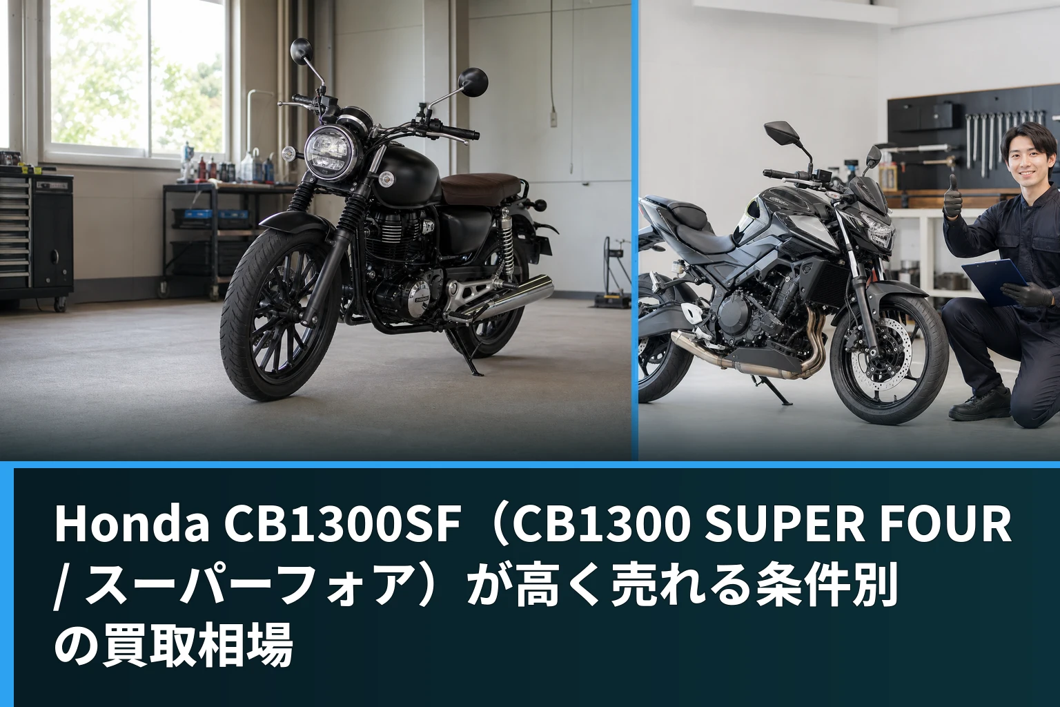 Honda CB1300SF(CB1300 SUPER FOUR / スーパーフォア)が高く売れる条件別の買取相場