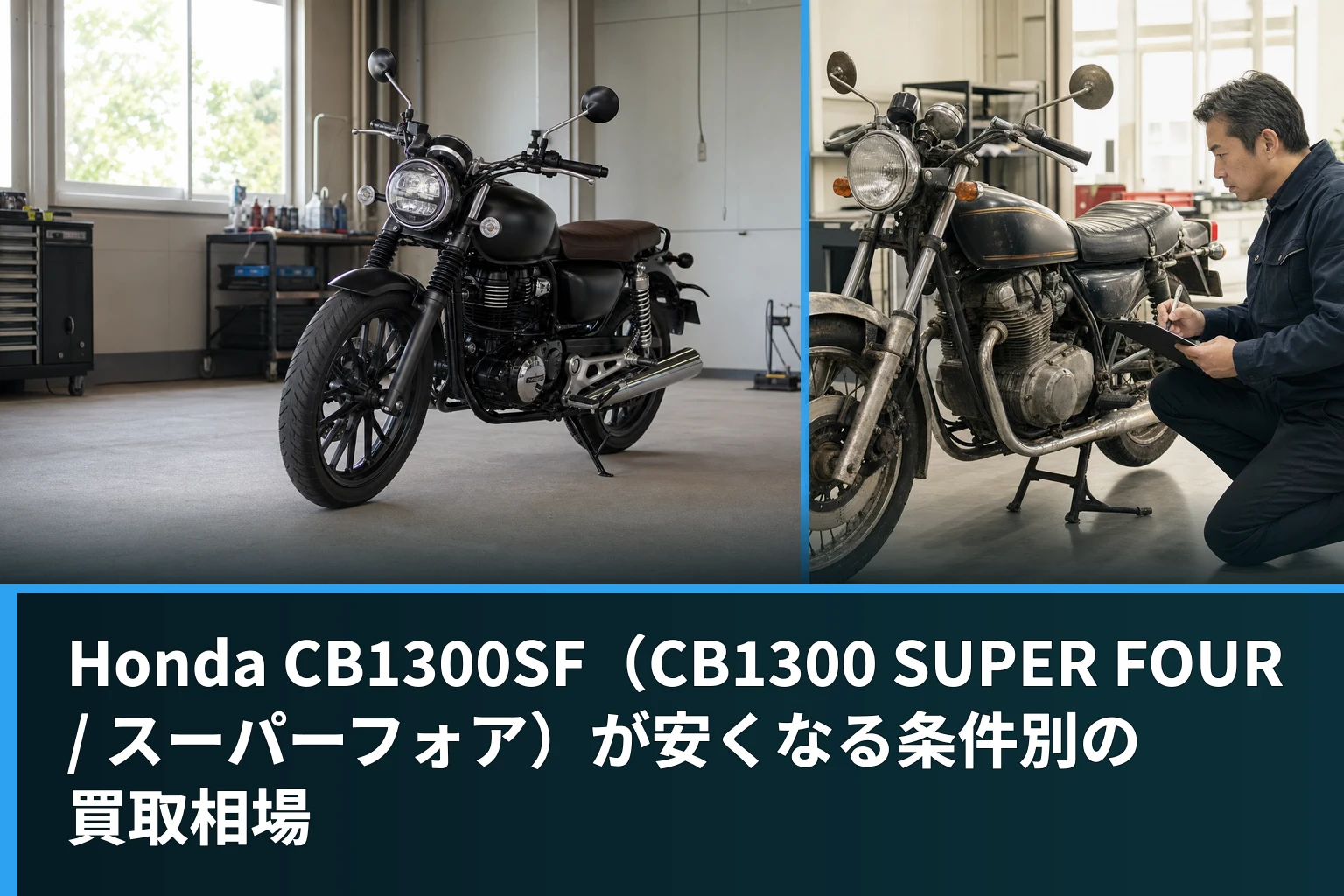 Honda CB1300SF(CB1300 SUPER FOUR / スーパーフォア)が安くなる条件別の買取相場