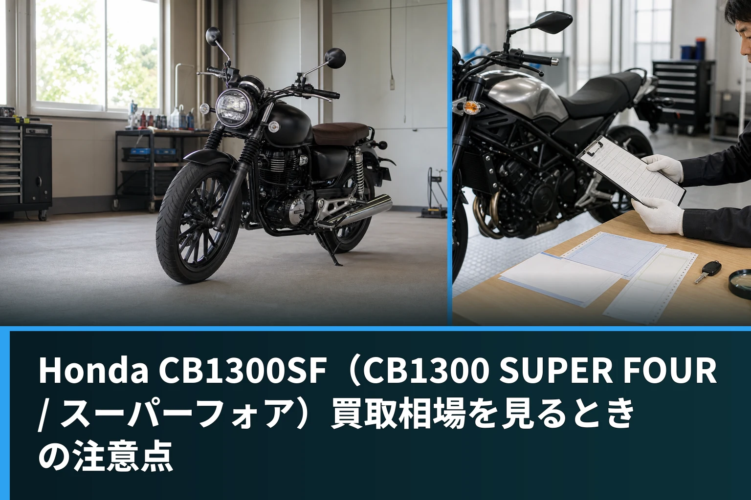 Honda CB1300SF(CB1300 SUPER FOUR / スーパーフォア)買取相場を見るときの注意点
