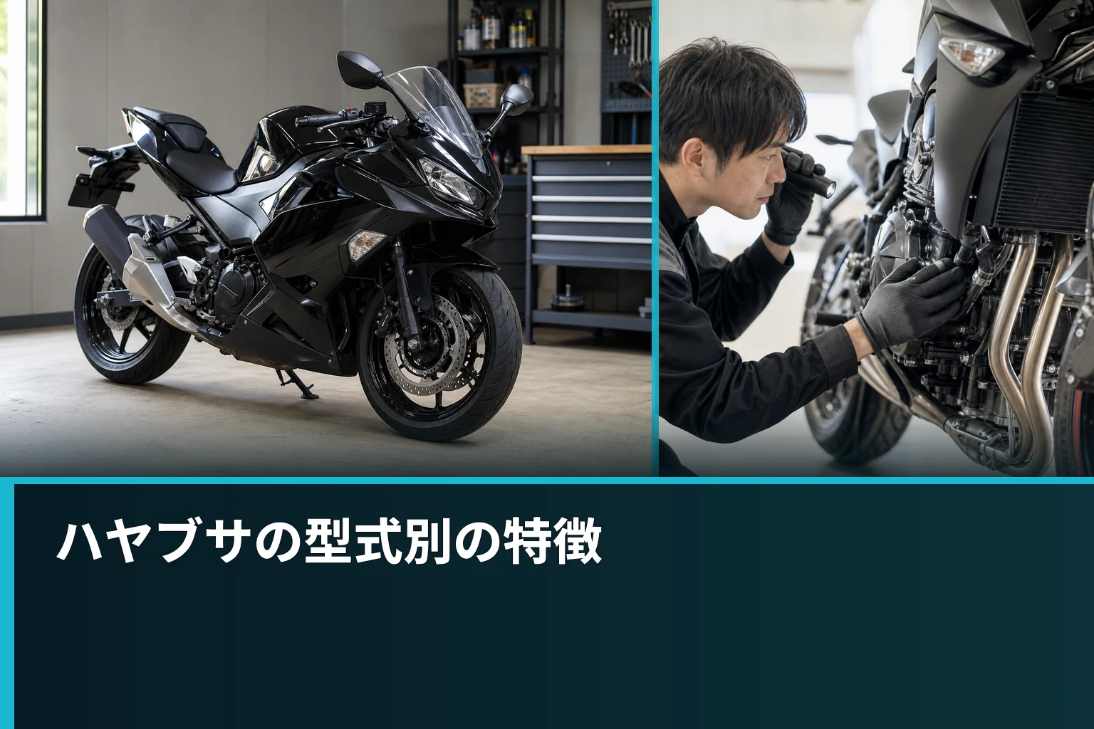 ハヤブサの型式別の特徴