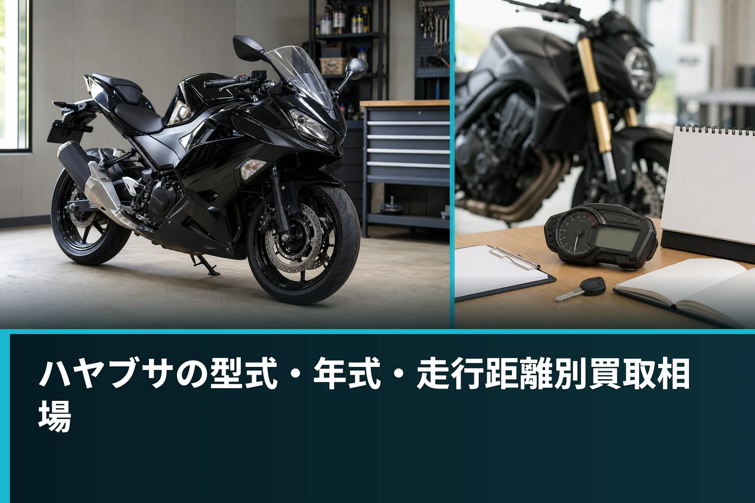 ハヤブサの型式・年式・走行距離別買取相場