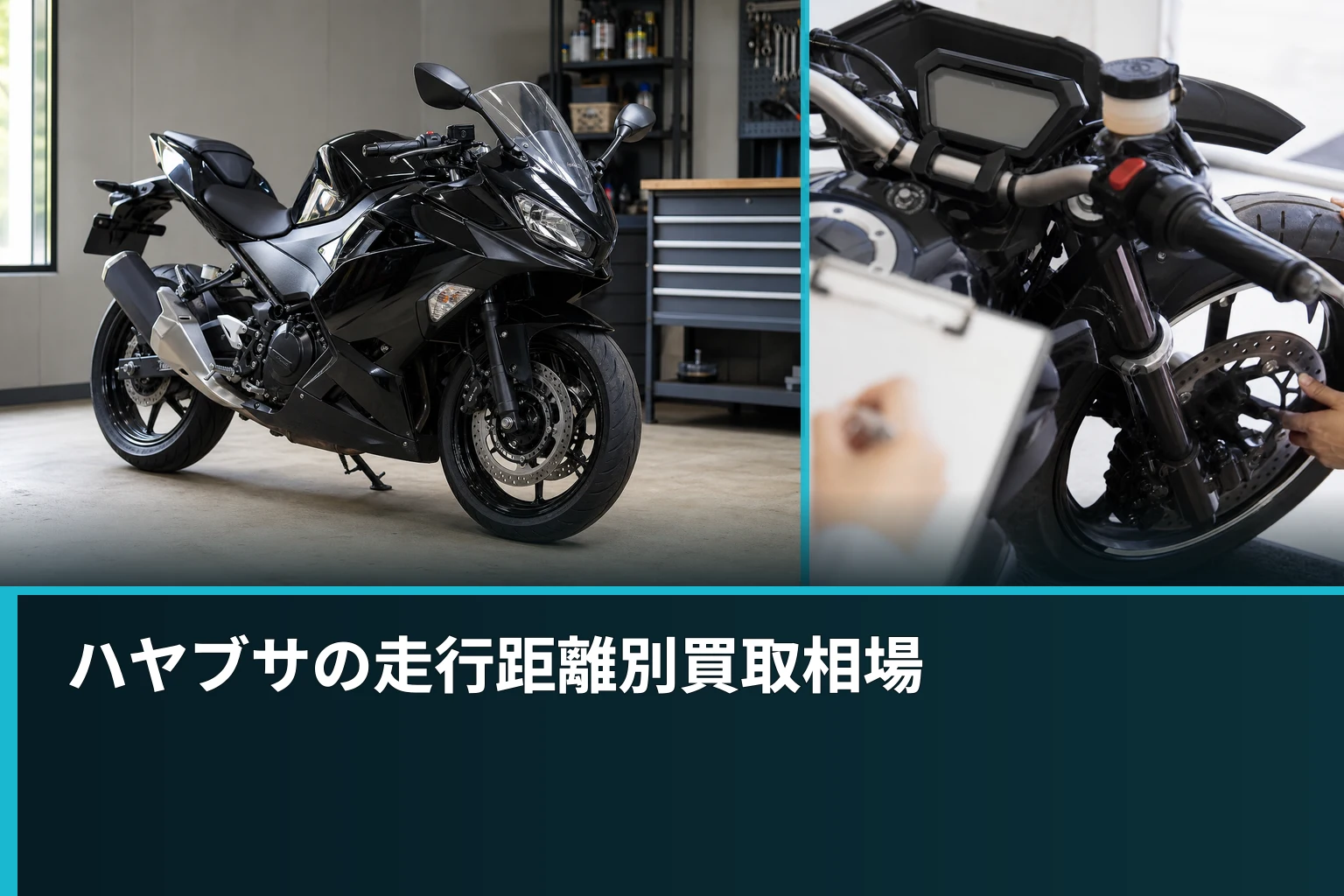 ハヤブサの走行距離別買取相場