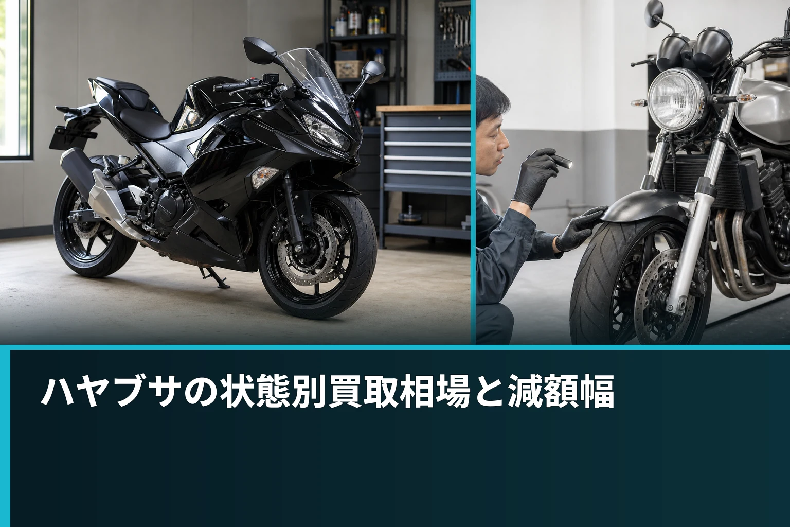 ハヤブサの状態別買取相場と減額幅