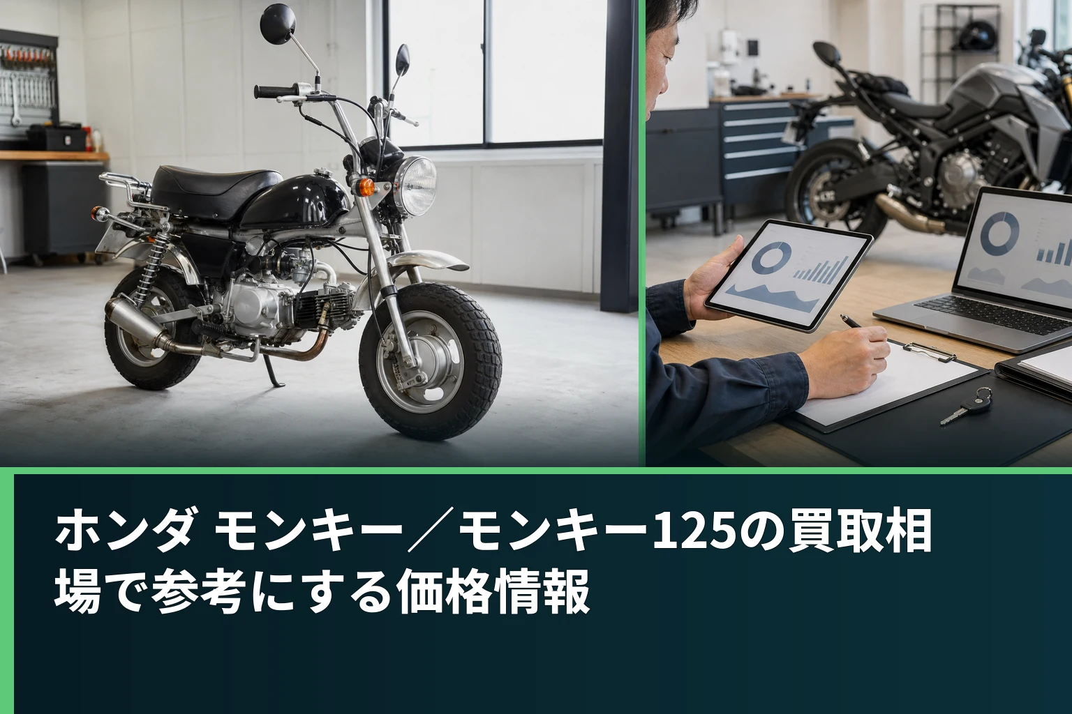 ホンダ モンキー／モンキー125の買取相場で参考にする価格情報