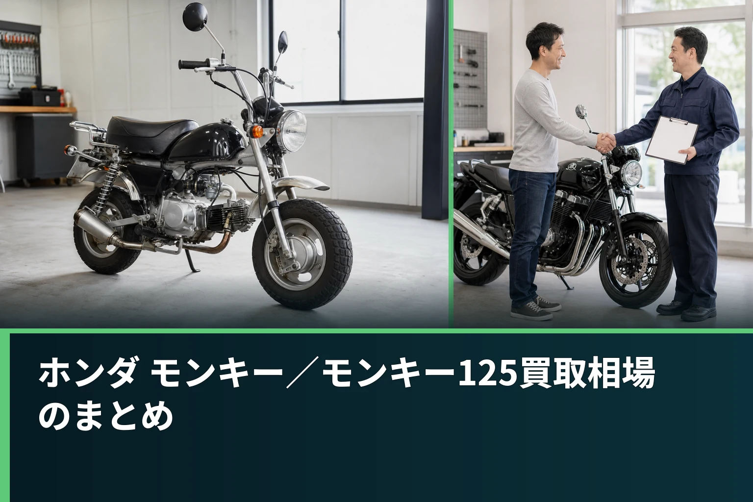 ホンダ モンキー／モンキー125買取相場のまとめ