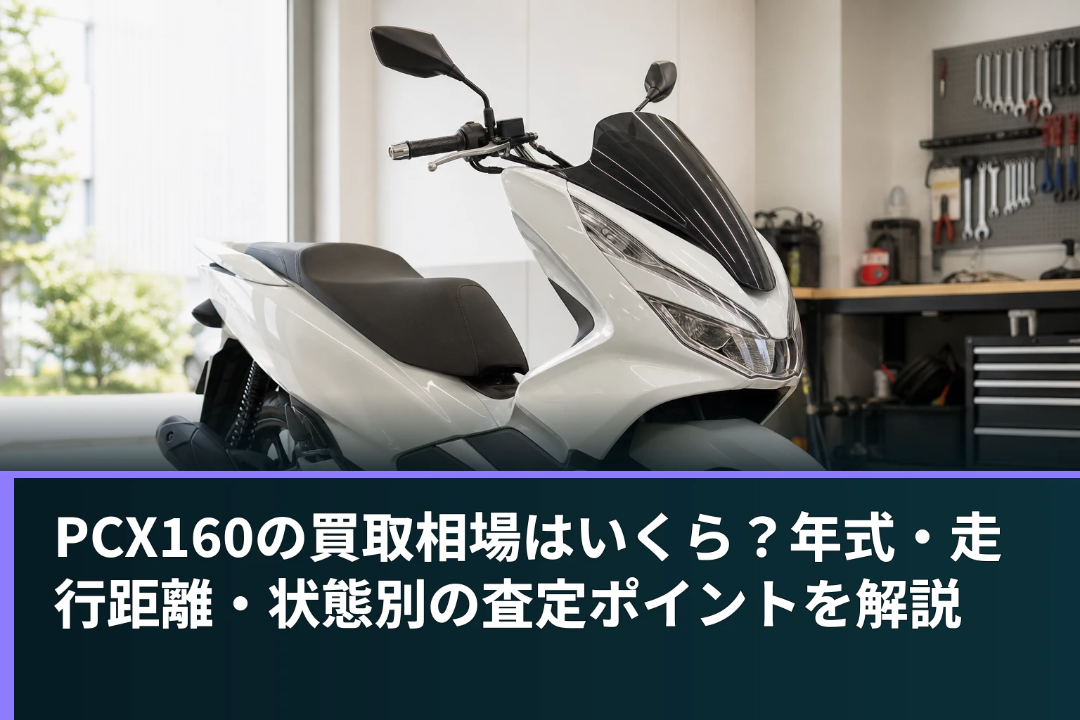 PCX160の買取相場はいくら?年式・走行距離・状態別の査定ポイントを解説