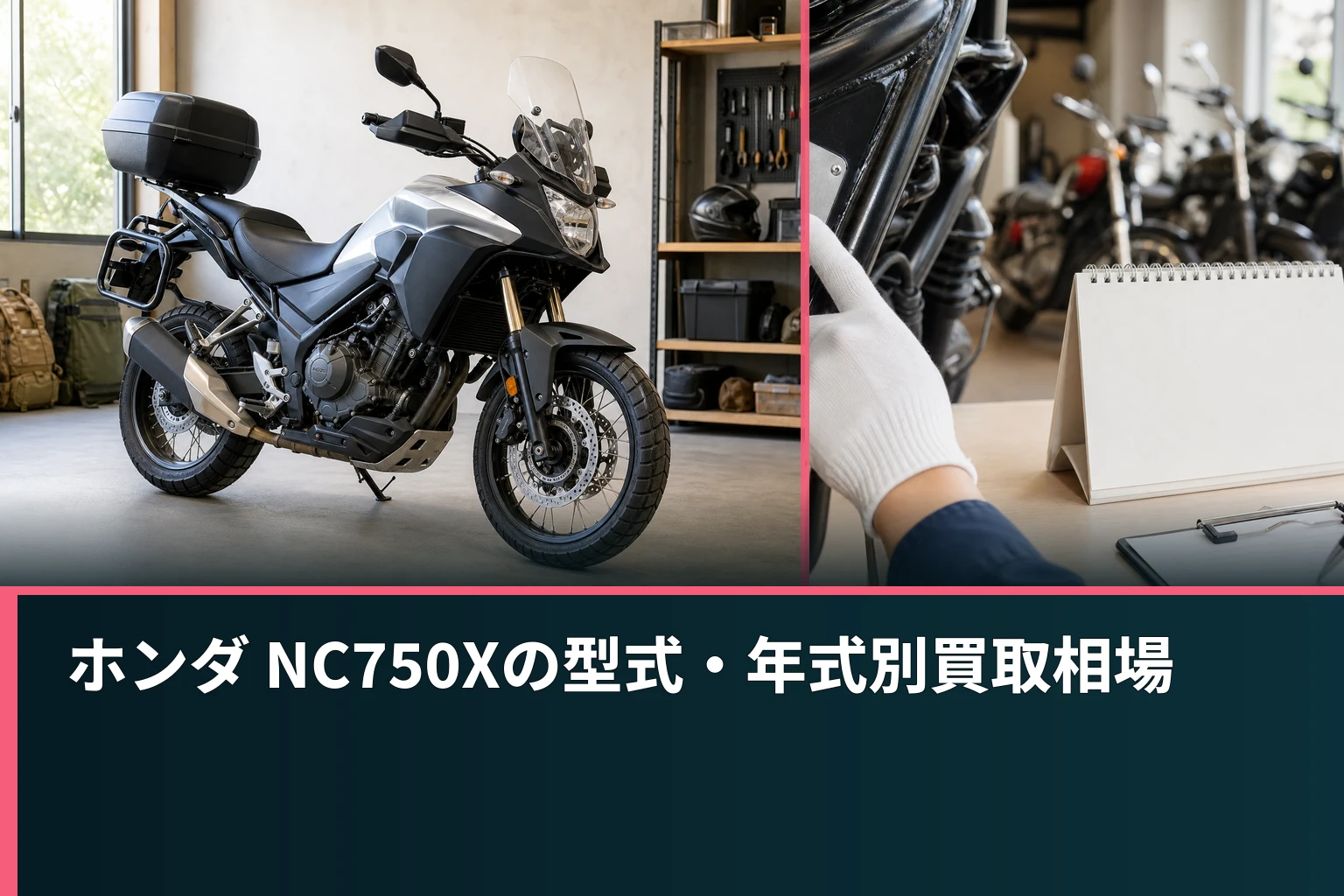 ホンダ NC750Xの型式・年式別買取相場