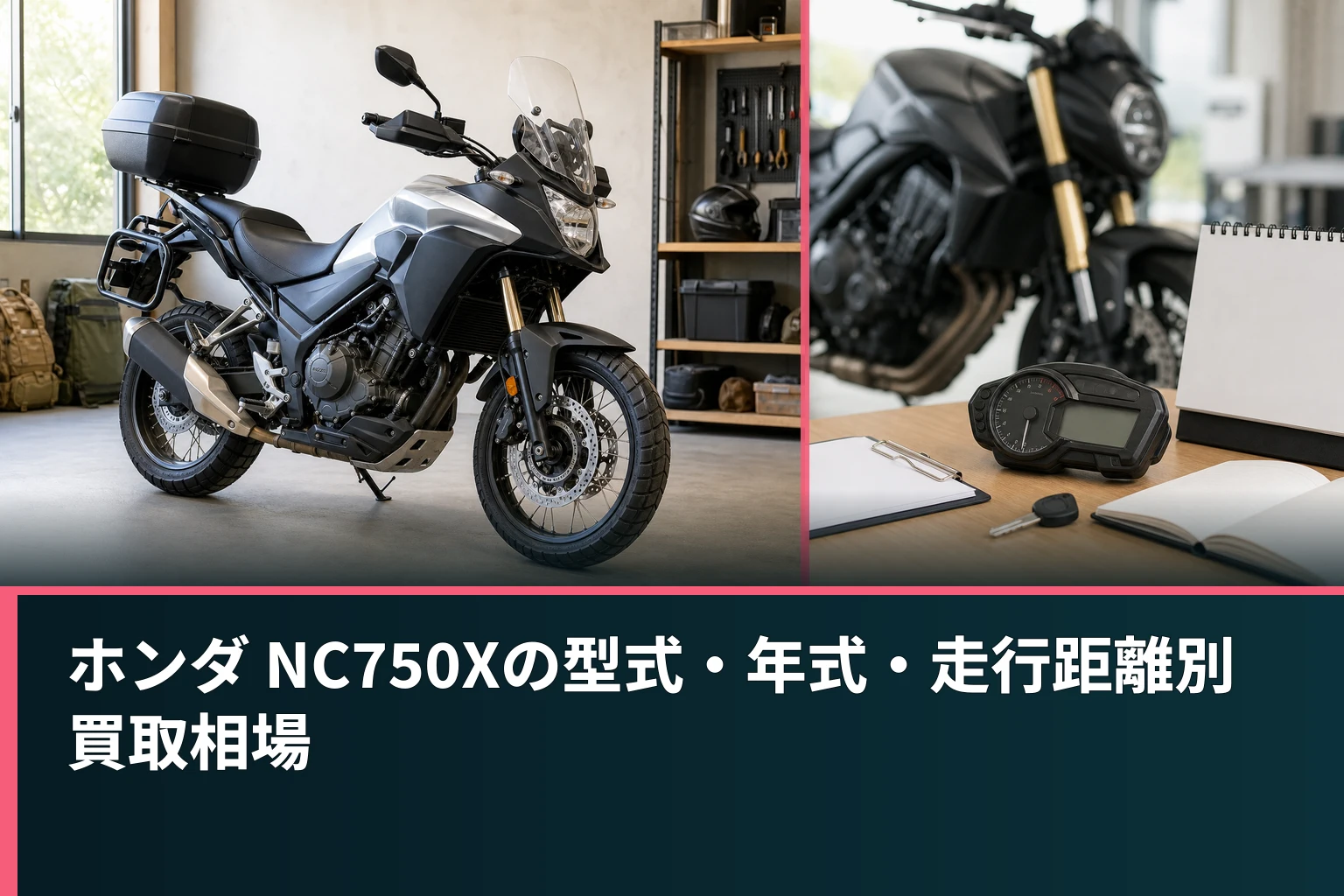 ホンダ NC750Xの型式・年式・走行距離別買取相場