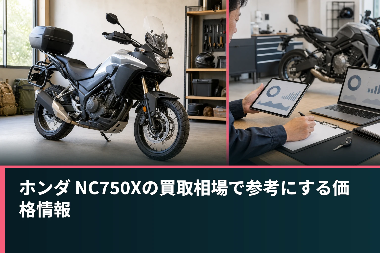 ホンダ NC750Xの買取相場で参考にする価格情報