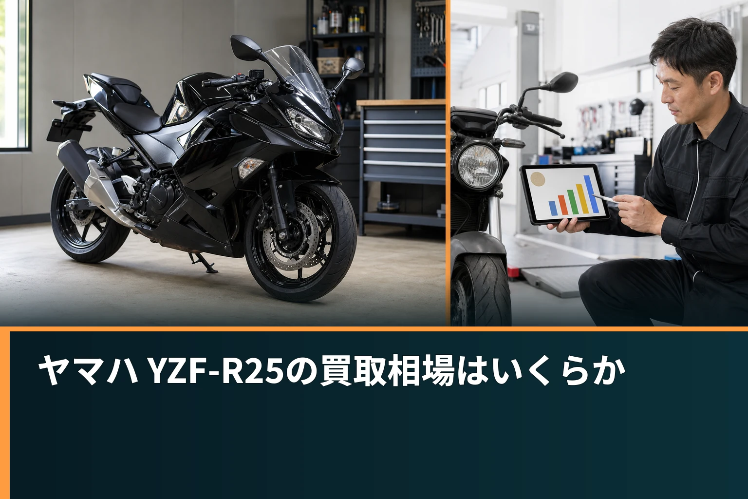 ヤマハ YZF-R25の買取相場はいくらか