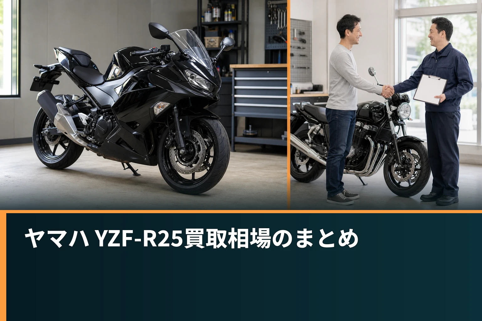 ヤマハ YZF-R25買取相場のまとめ