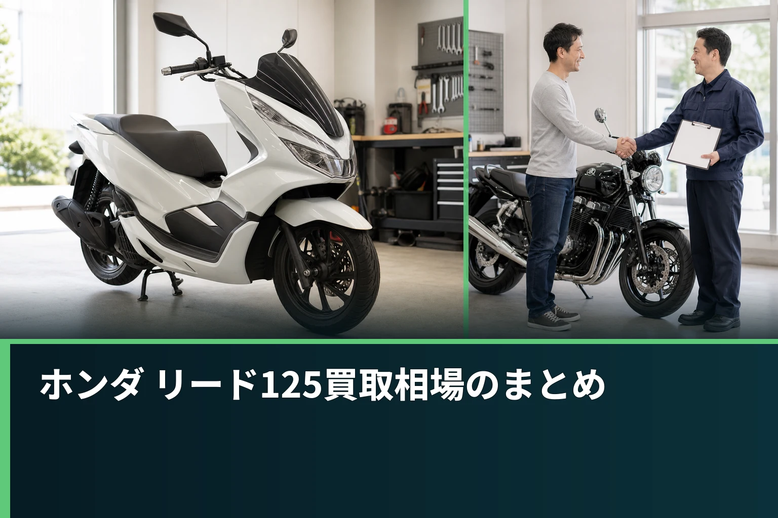 ホンダ リード125買取相場のまとめ