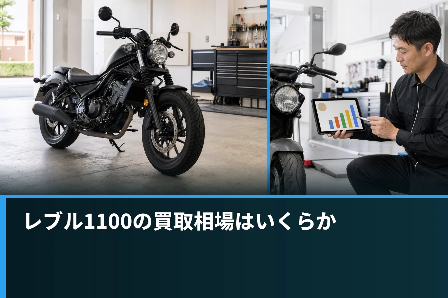 レブル1100の買取相場はいくらか