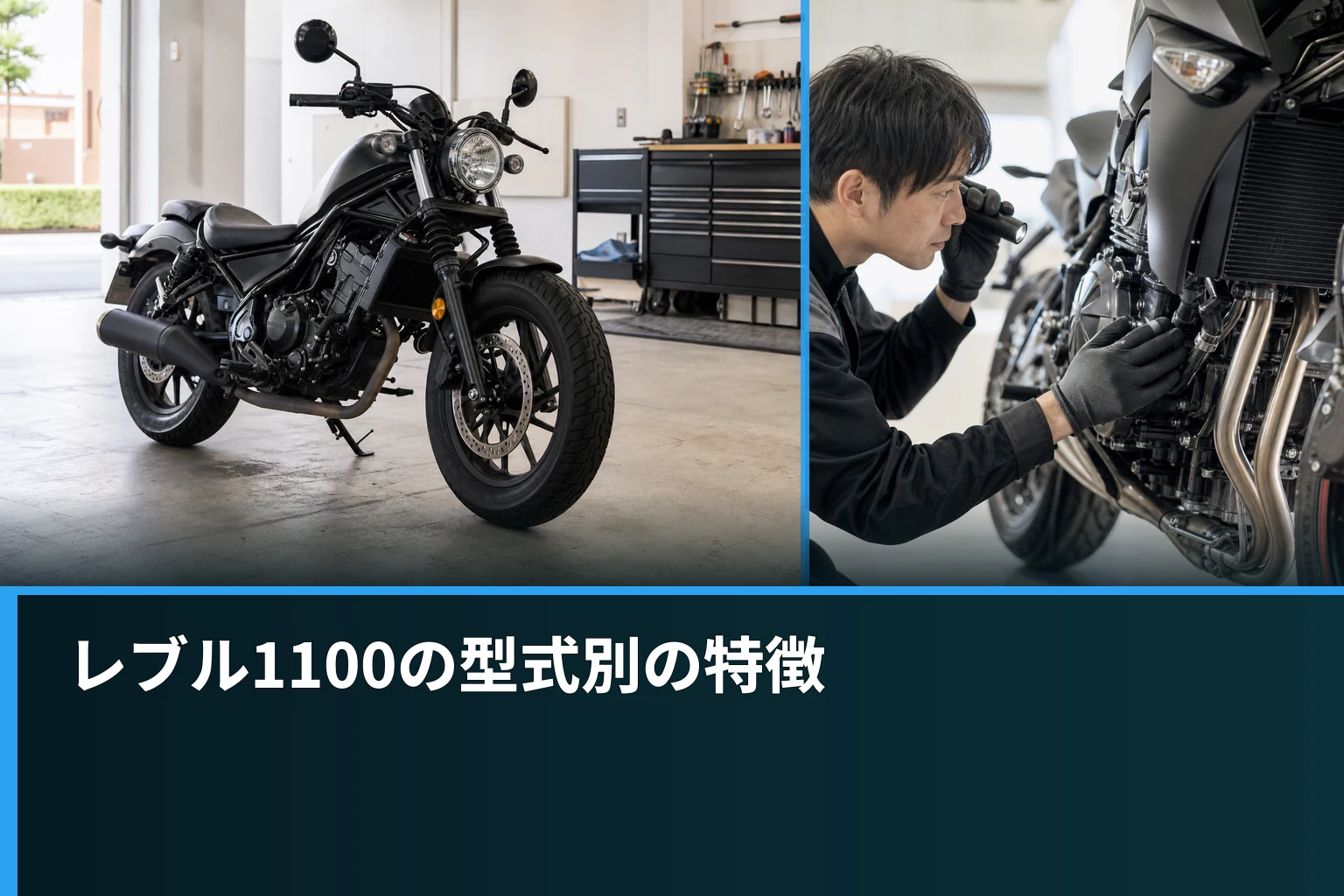 レブル1100の型式別の特徴