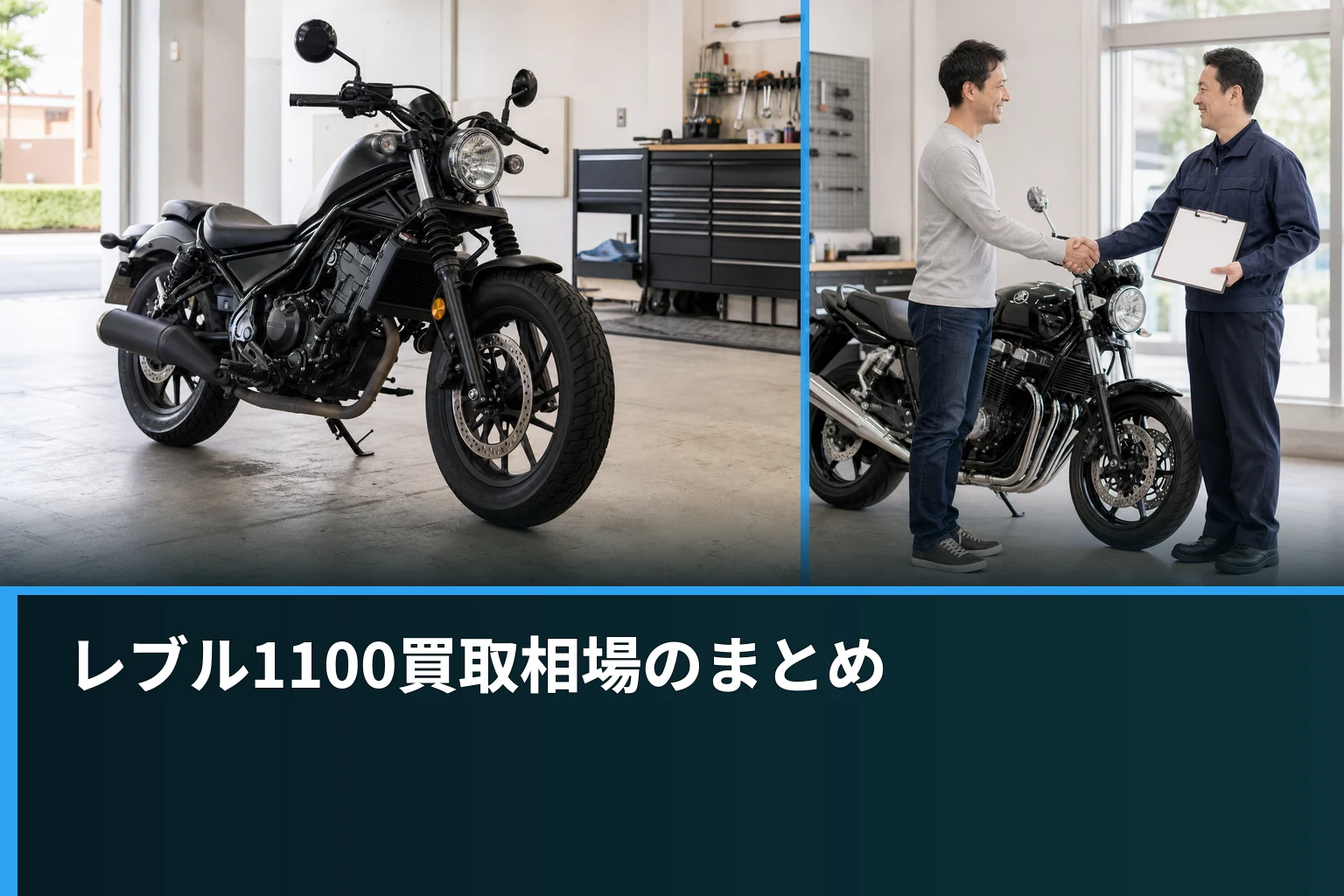 レブル1100買取相場のまとめ
