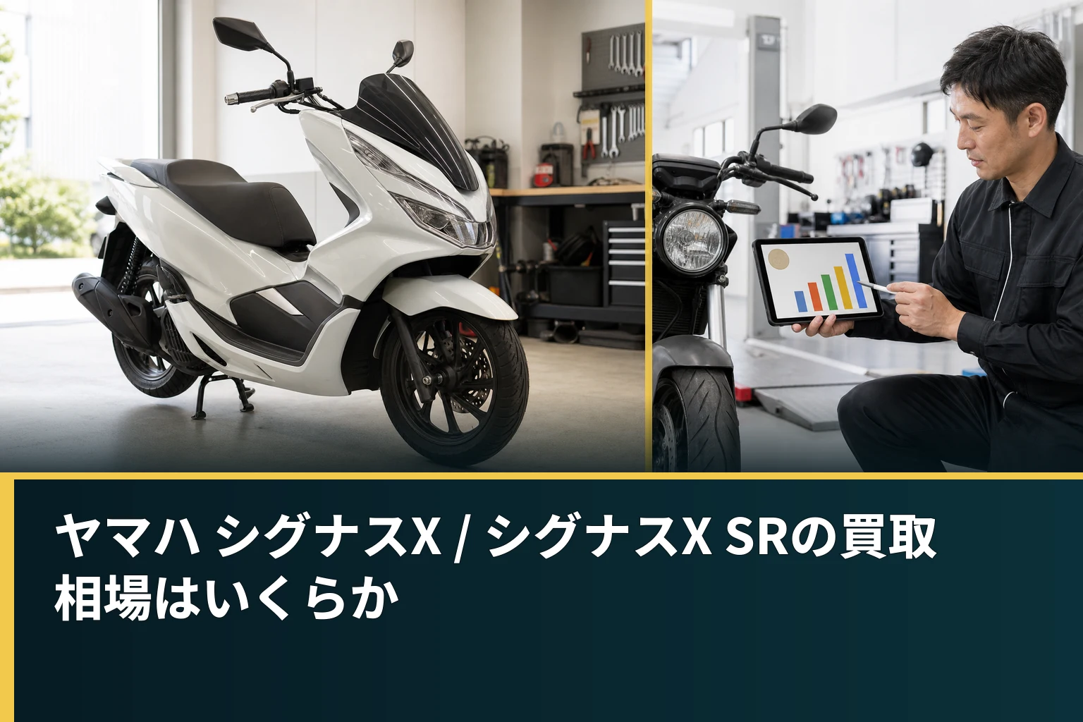 ヤマハ シグナスX / シグナスX SRの買取相場はいくらか