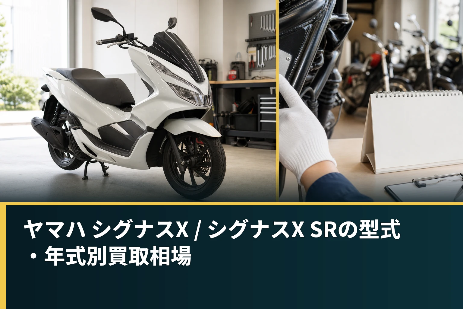 ヤマハ シグナスX / シグナスX SRの型式・年式別買取相場